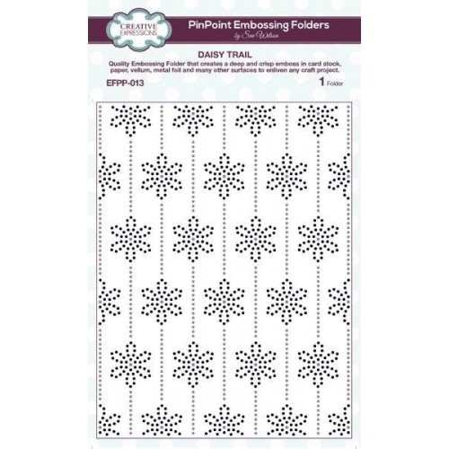 Daisy Trail Embossing folder EFPP-013